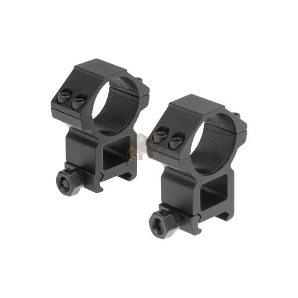 Leapers 30mm Mount Rings High / Montageringe - (1 Paar)