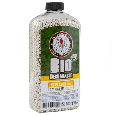 0.25g - 5600 Bio BBs - G&G Armament