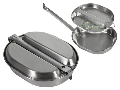Σετ Σκεύη Μαγειρικής US Mess Kit Stainless Steel - Mil-Tec