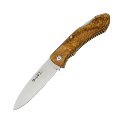 Navaja GT-8 OL Cachas Madera de Olivo - Muela