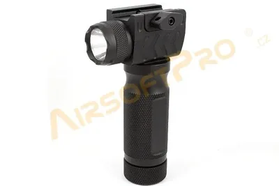 CNC Kovová Vertikální Rukojeť S Ultra Svítilnou - Shooter