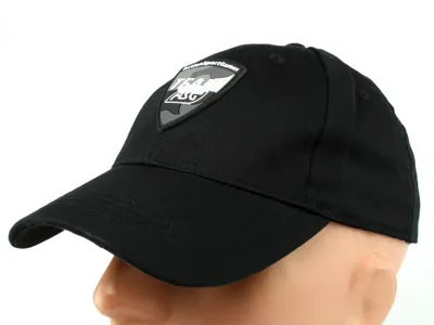 TEAM Kšiltovka S Velcro - Černá - ASG