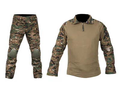 Bojová Uniforma S Chrániči - Digital - Imperator Tactical