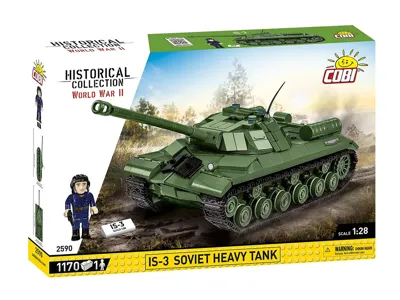 Stavebnice WW II IS-3 (1:28) - Cobi