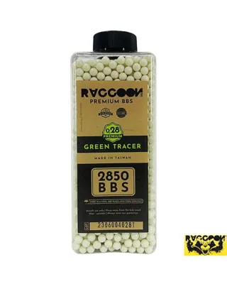 Premium BBs - 0.28g Tracer - 2850 BBs - RACCOON