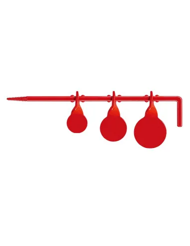 FOYOTO Rotating 3-PADDLE Metal Target