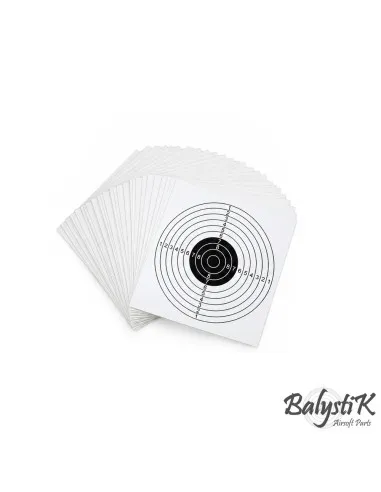 Balystik Replacement Paper Targets - 100PCS