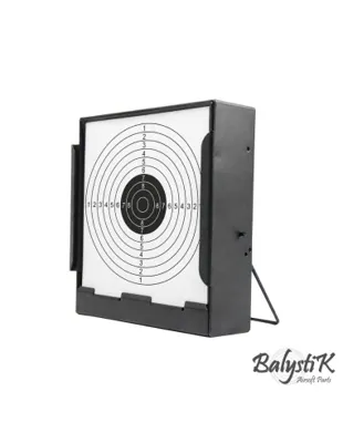 Metal Target with Replacement Paper Target 14*14cm - Balystik