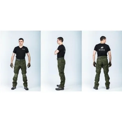 Giena Pantaloni Combat Pants Russi EMR1 Digital Flora