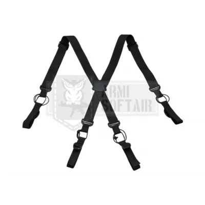 Bretelle Tattiche Low Drag Suspender per Cinturone - Nere