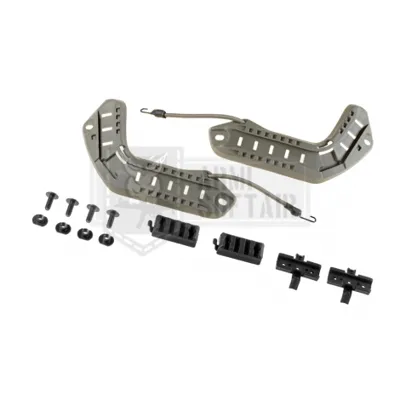 Fma Accessori Elmetto FAST Set Rail Laterali Verdi Fg