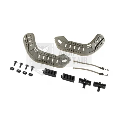 Fma Accessori Elmetto MICH2000 Set Rail Laterali Verdi Fg