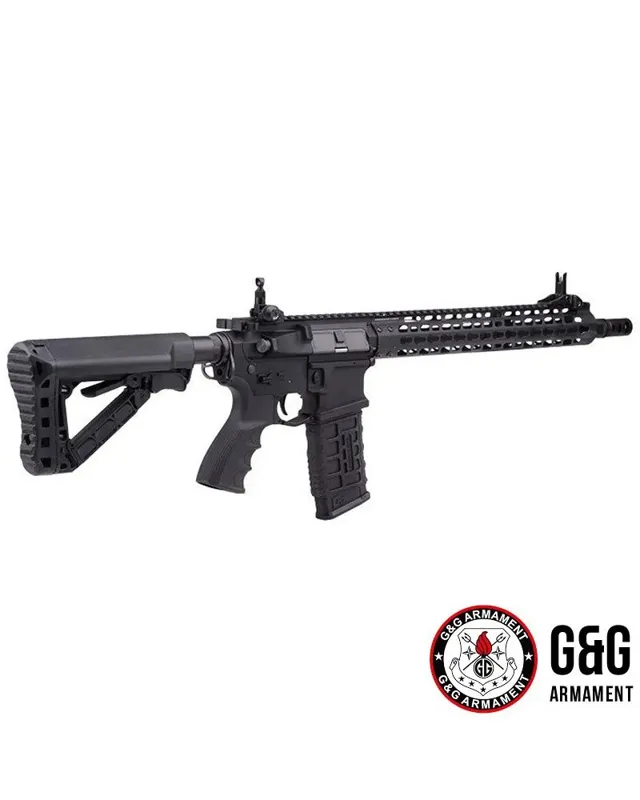 G&G Armament GC16 Wild Hog 13.5" · Negro