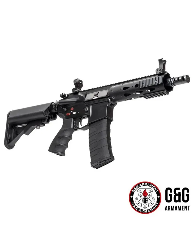 G&G Armament GC16 Ffr 7" · Negro