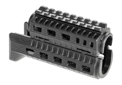 AK74SU Forskæfte - Sort - DLG Tactical